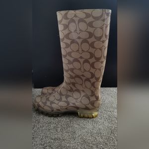 Coach rainboots